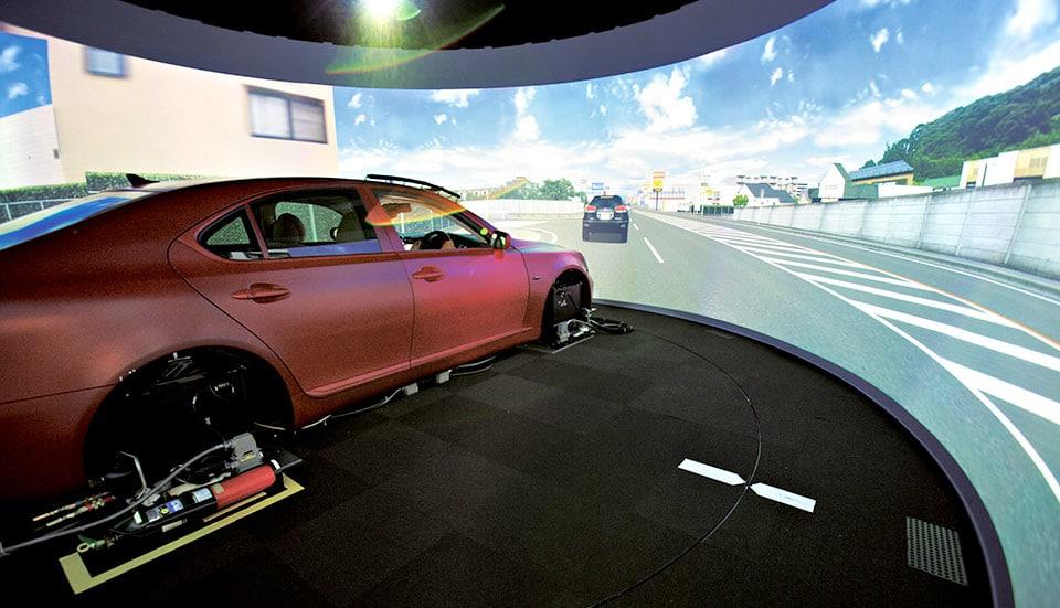 Virtual Reality Drive Simulator Lexus Drive Simulator