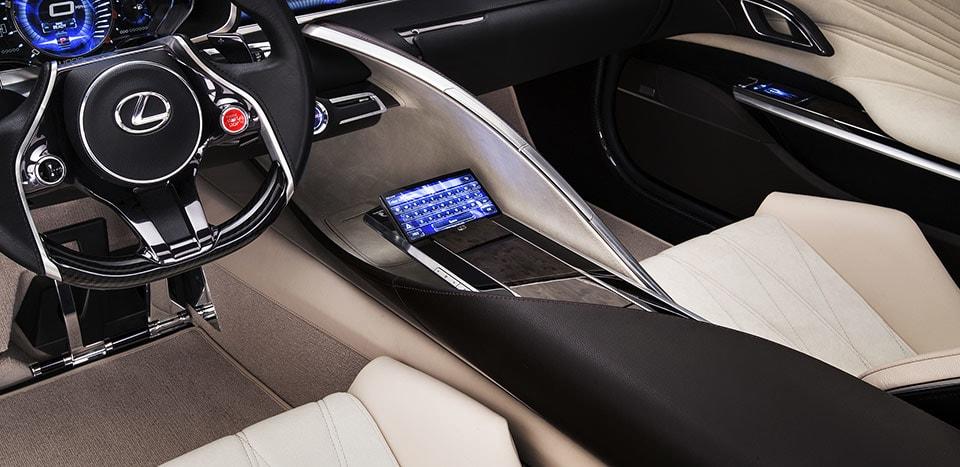 LF LC Concept Vehicle LF LC Interior